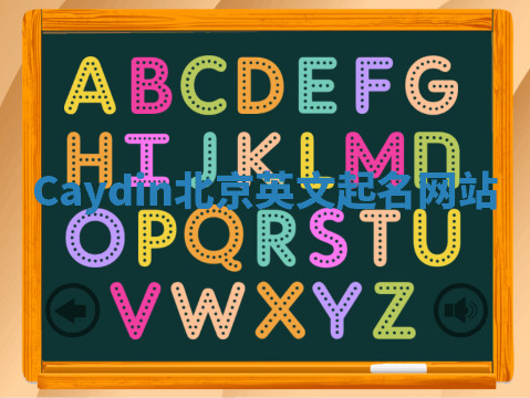 Caydin北京英文起名网站