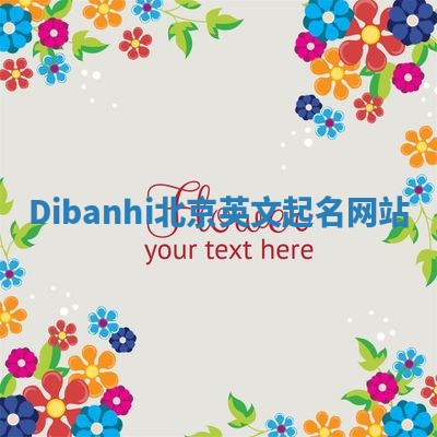 Dibanhi北京英文起名网站