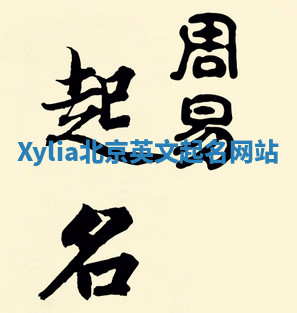 Xylia北京英文起名网站