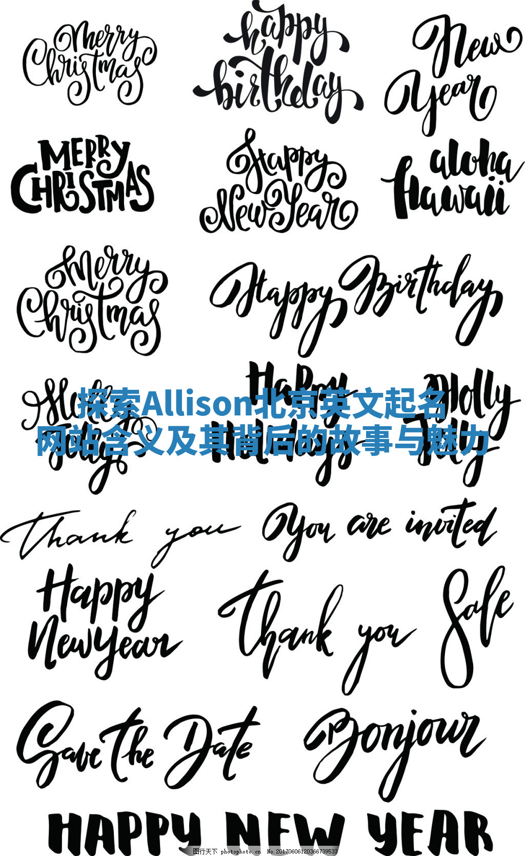 探索Allison北京英文起名网站含义及其背后的故事与魅力